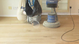 Polishing engineered wood flooring | Floor Sanding Harpenden