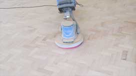 Sanding a parquet floor | Floor Sanding Harpenden