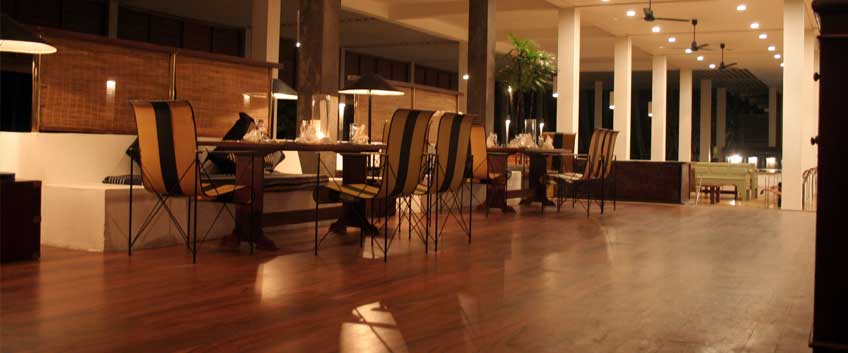 Does hardwood flooring fits in restaurants?
